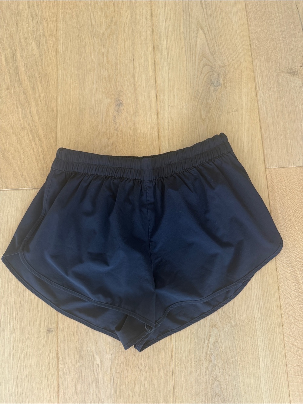 Athleta Black Women's Athletic Shorts with Elastic Waist